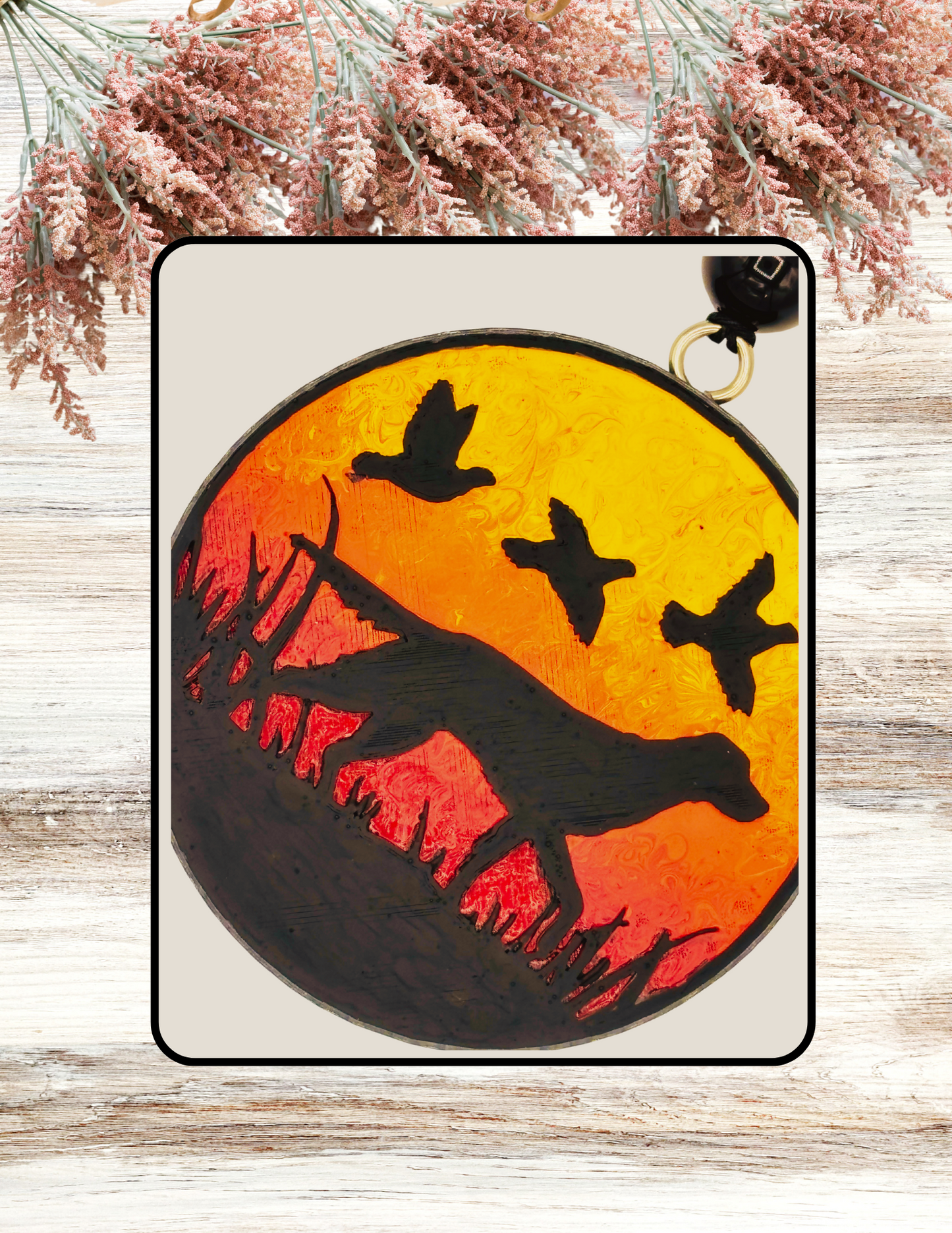 Freshie Hunting Dog Sunset Orange