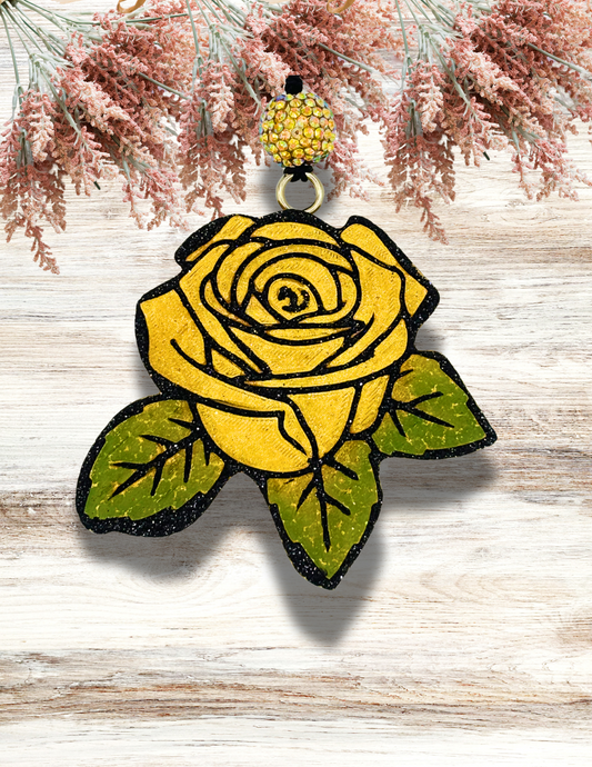 Freshie Flower Rose Yellow