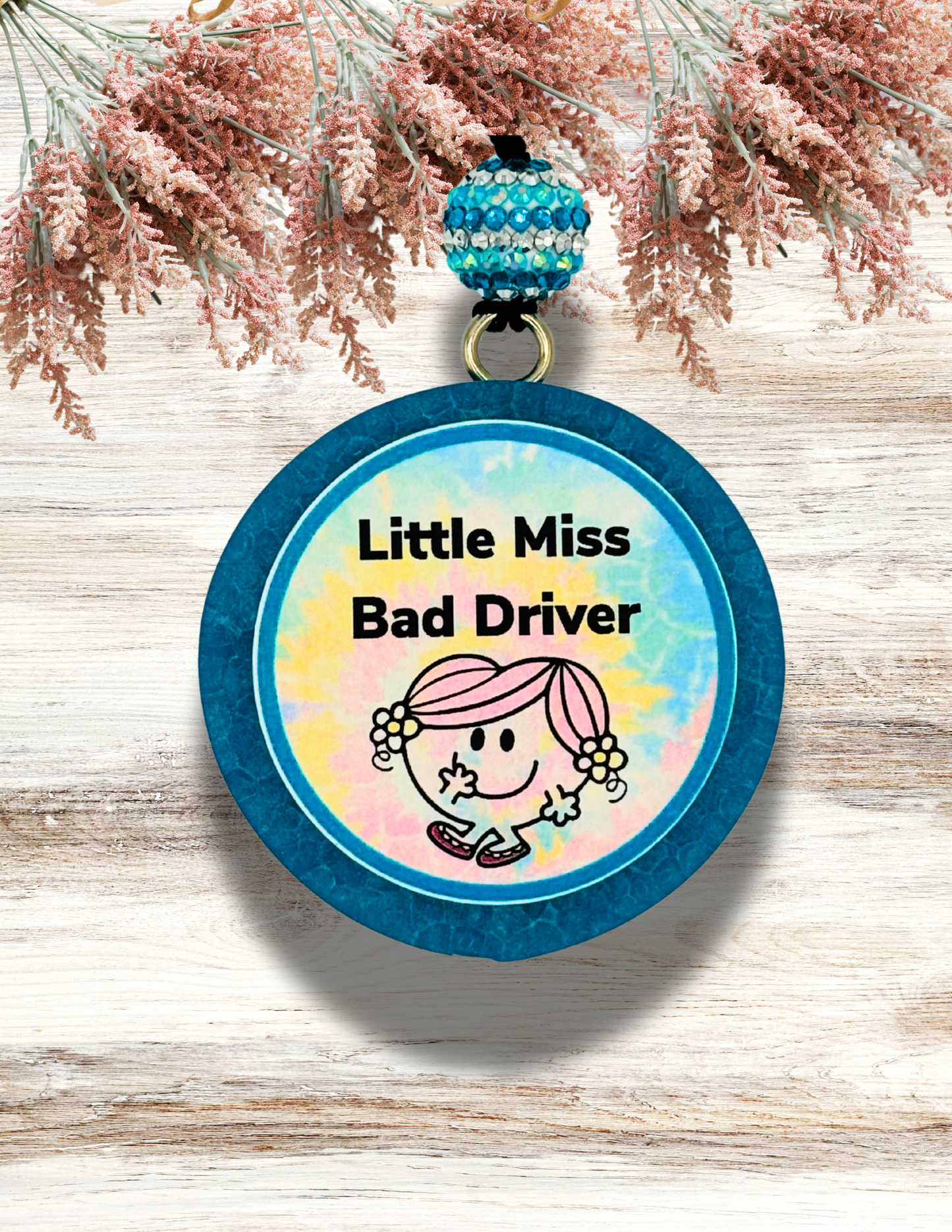 Freshie Round Little Miss Bad Driver