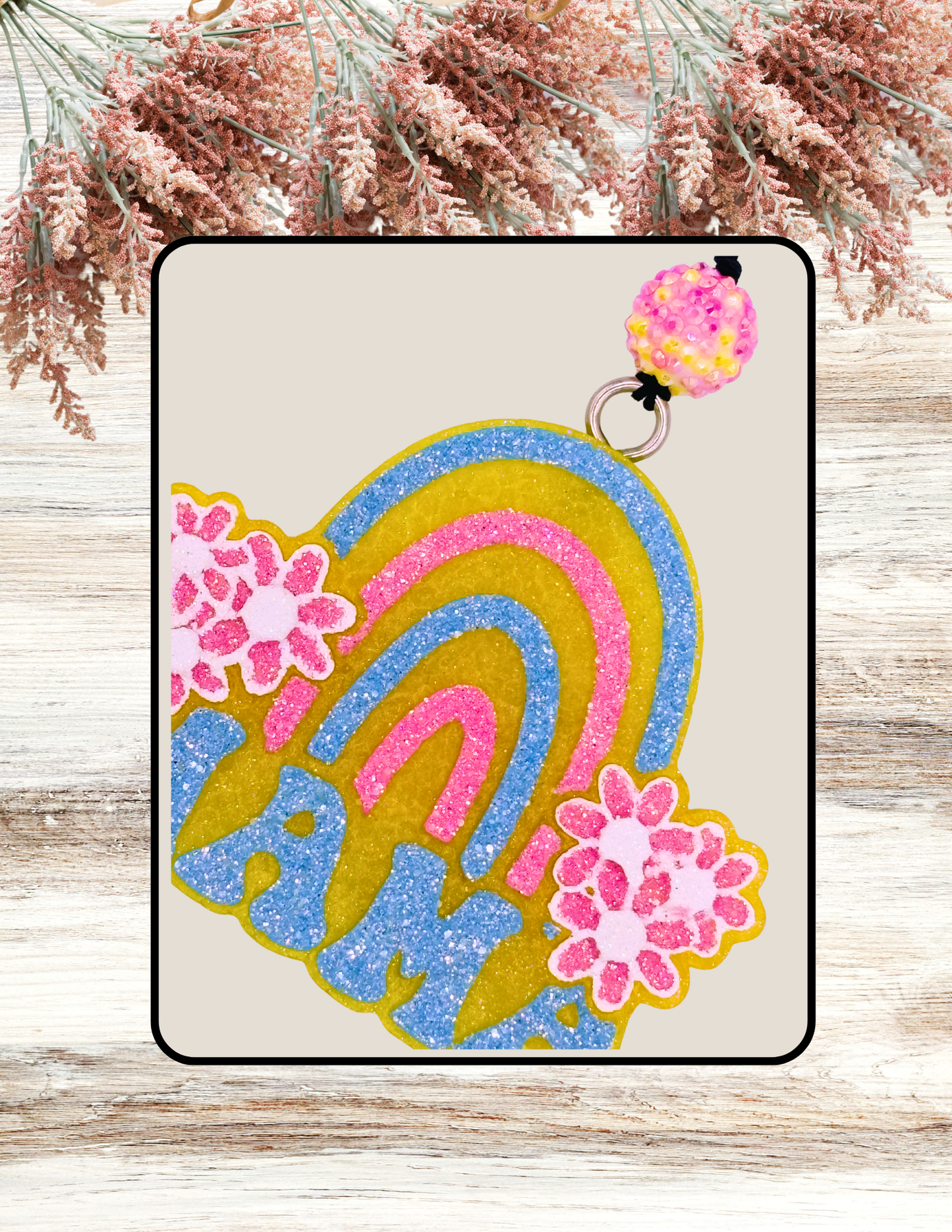 Freshie Mama Rainbow Yellow Pink Blue