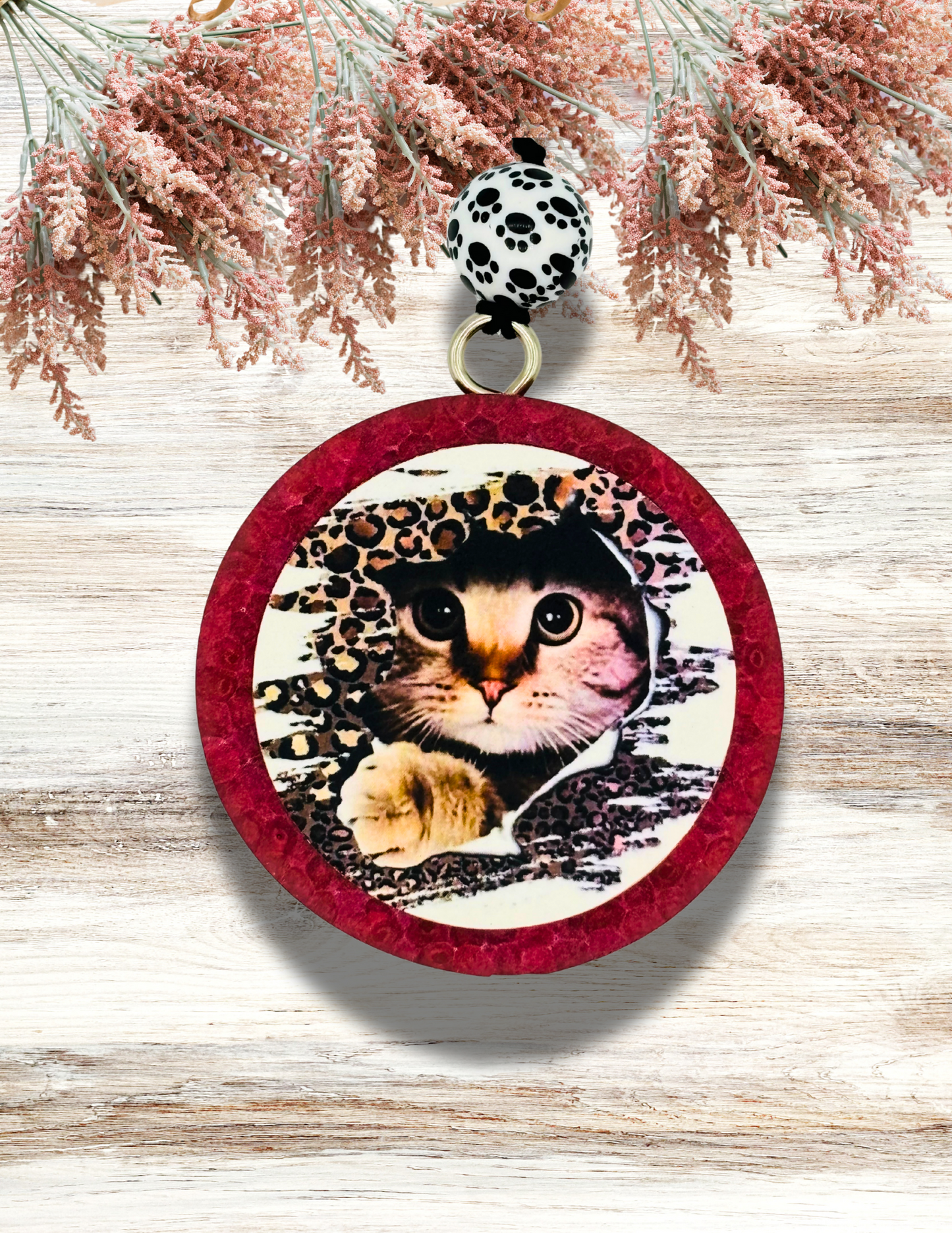 Freshie Round Leopard Cat