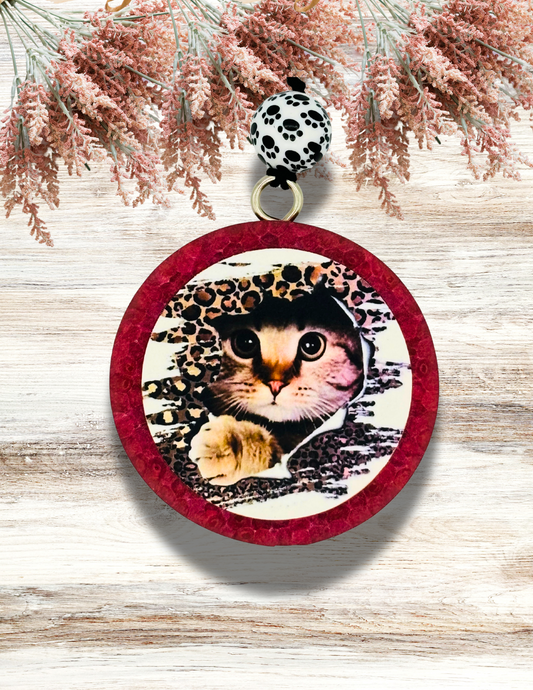 Freshie Round Leopard Cat