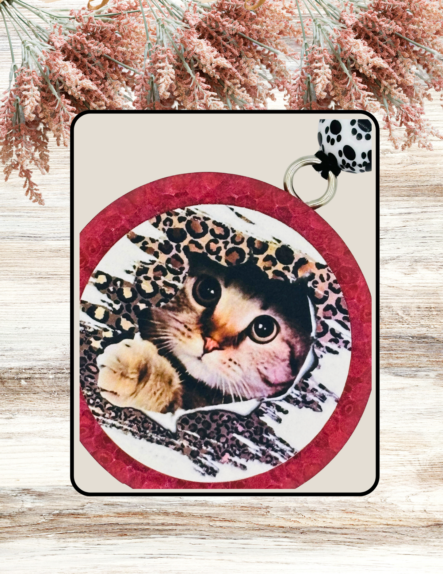 Freshie Round Leopard Cat