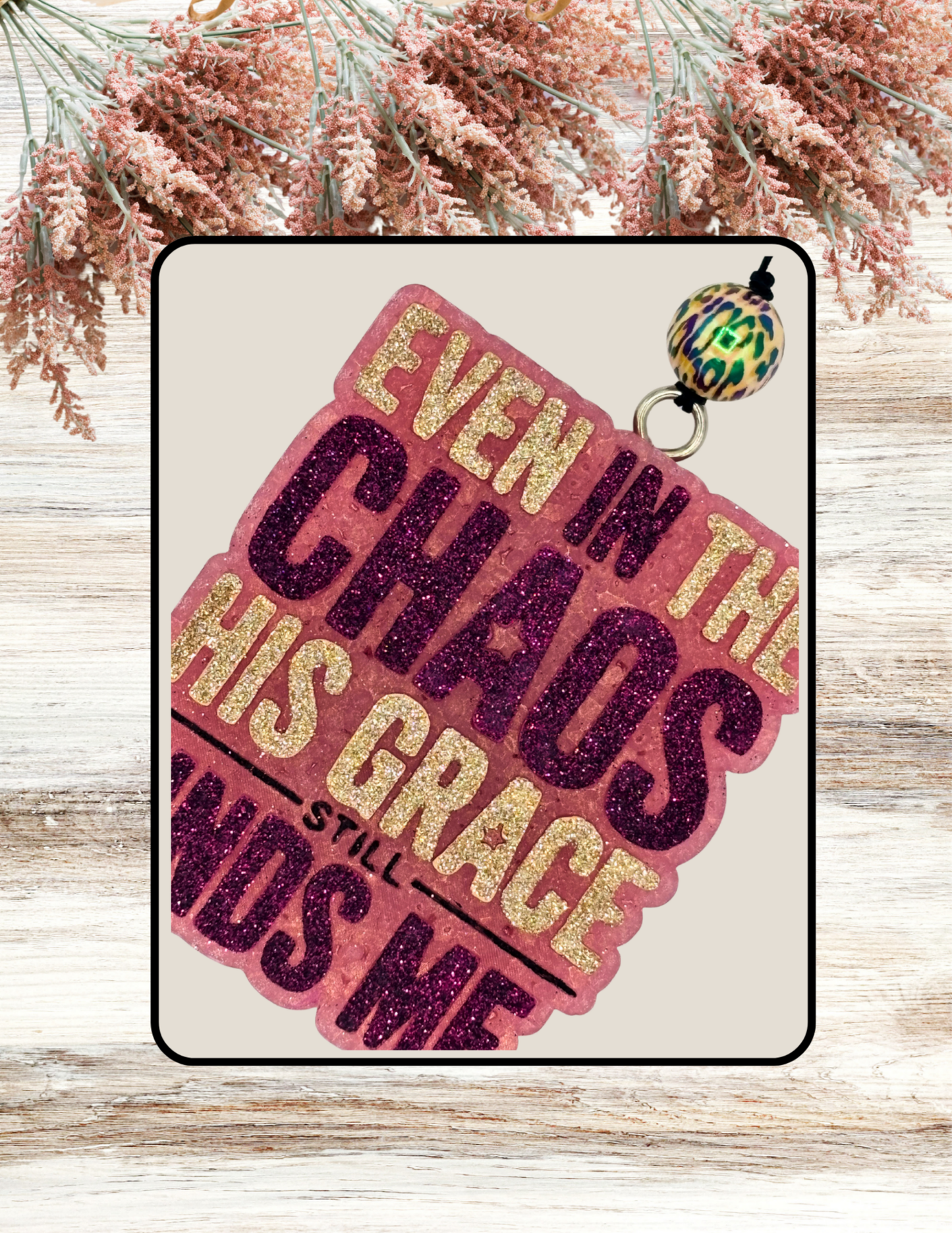 Freshie Even In The Chaos Rose Gold Burgundy