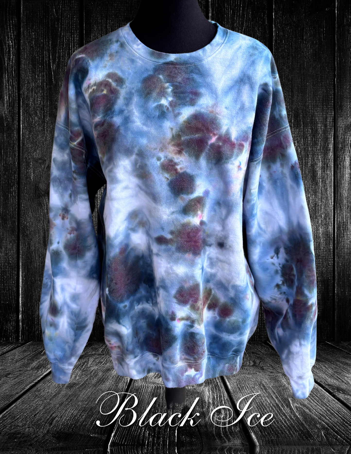 XL-Black Ice Sweatshirt