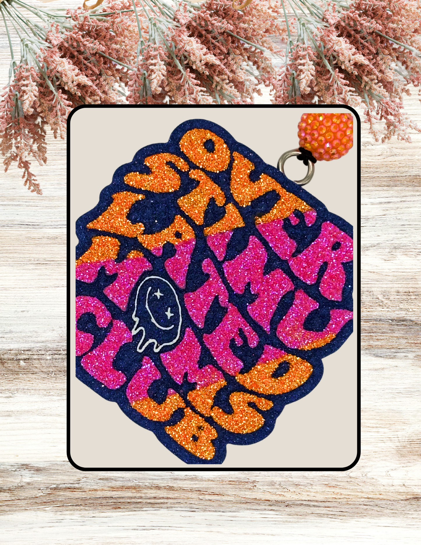 Freshie Overstimulated Mom Club Orange & Pink