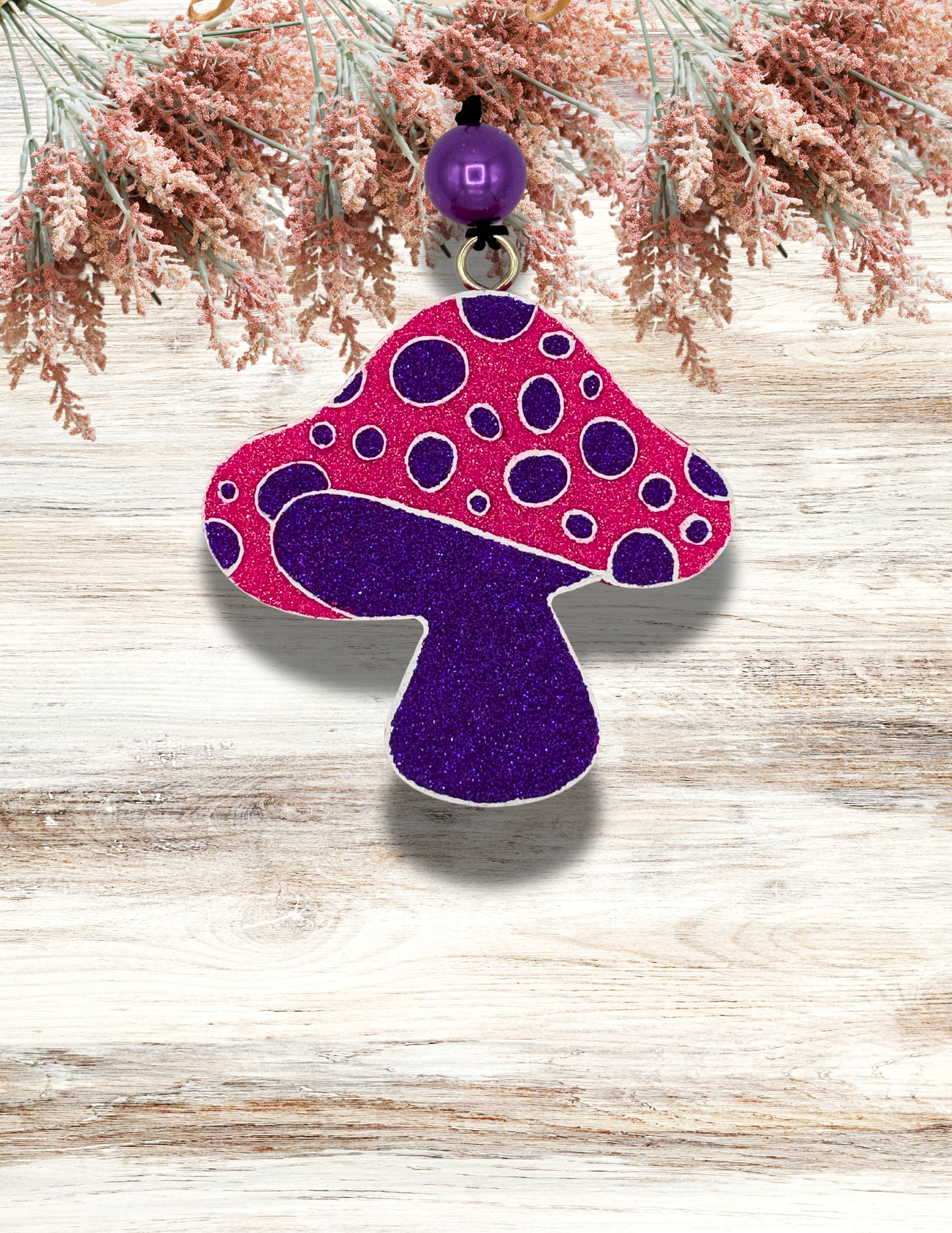 Freshie Mushroom Sm Hot Pink & Purple