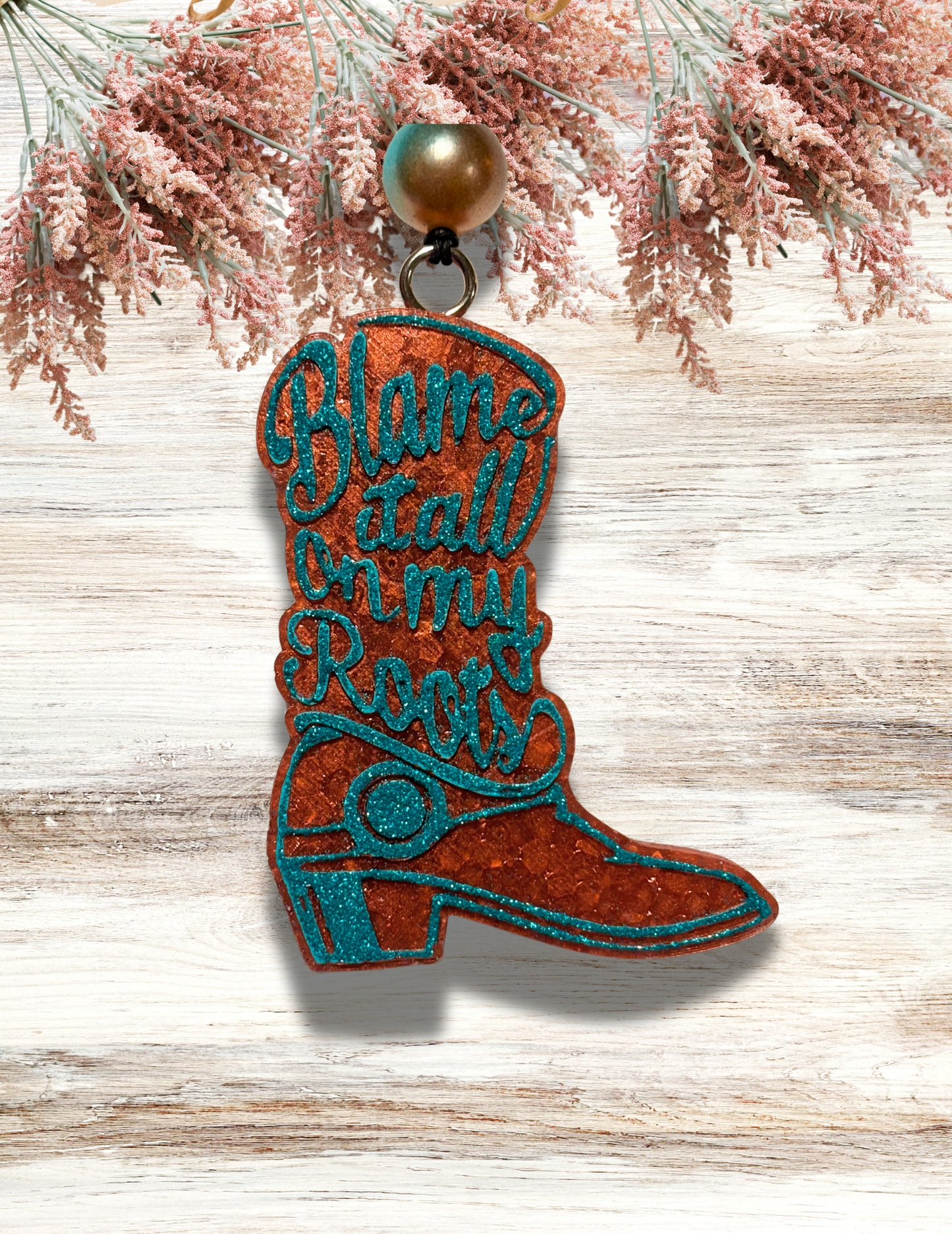 Freshie Blame It All On My Roots Boot Turquoise