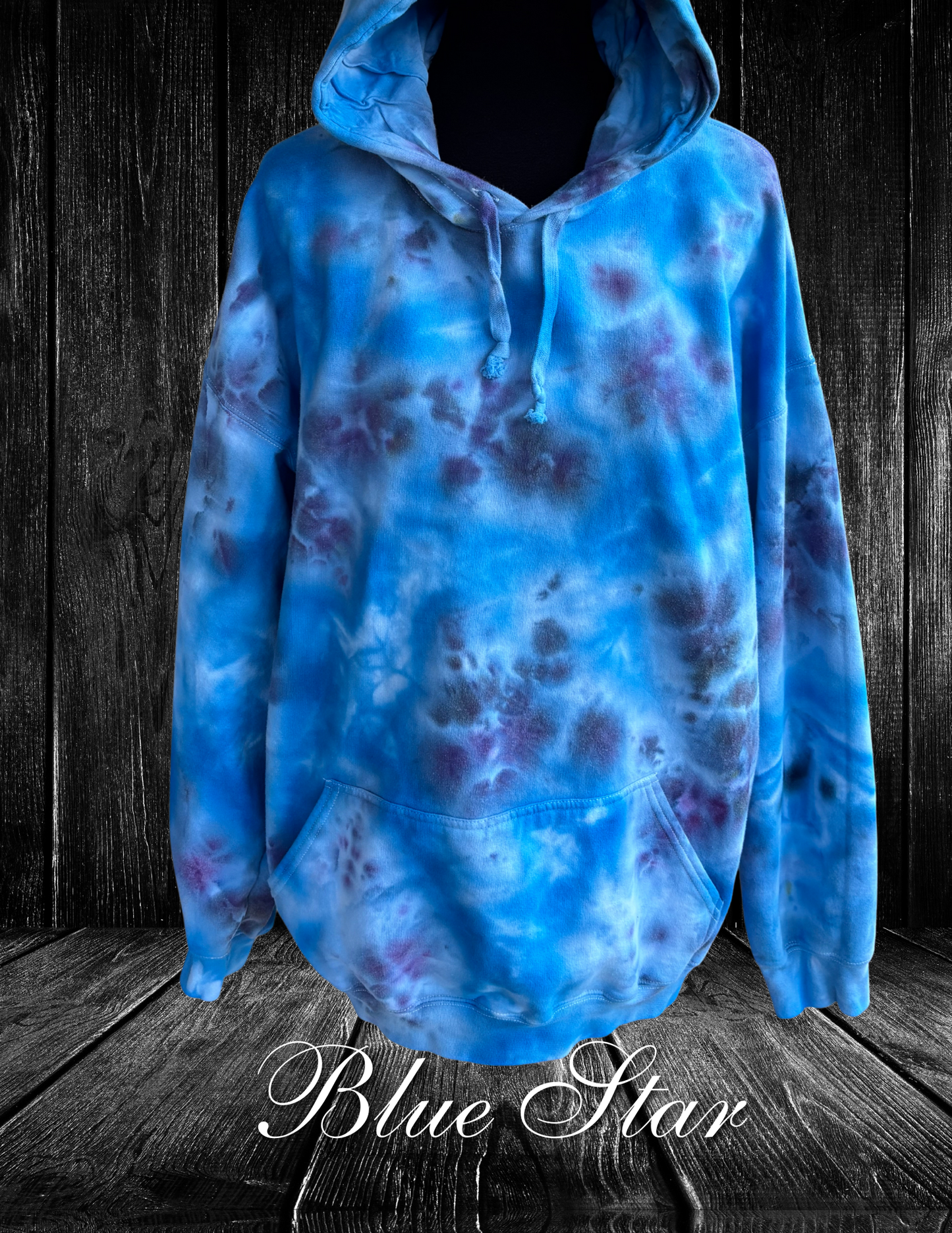 2X-Blue Star Hoodie
