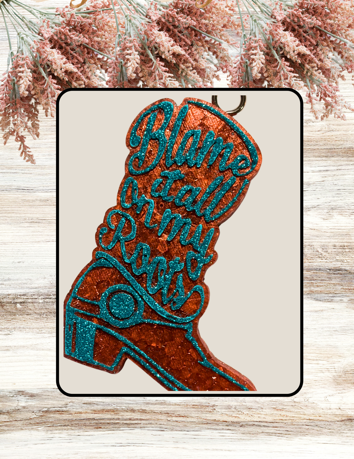 Freshie Blame It All On My Roots Boot Turquoise