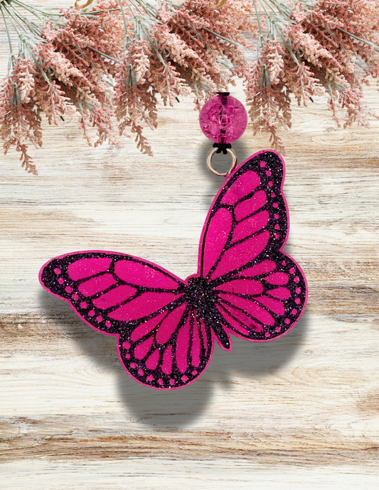 Freshie Butterfly Hot Pink