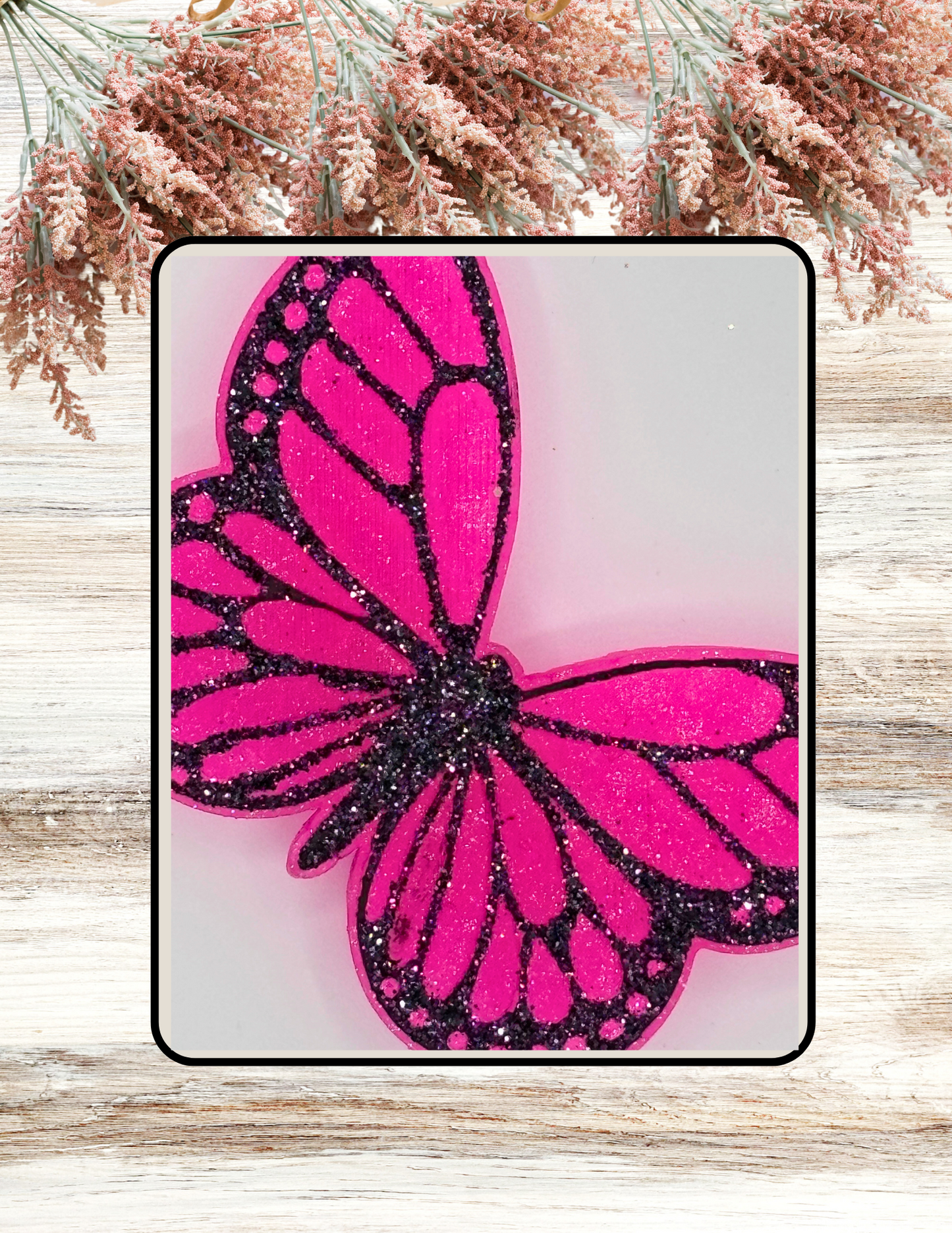 Freshie Butterfly Hot Pink