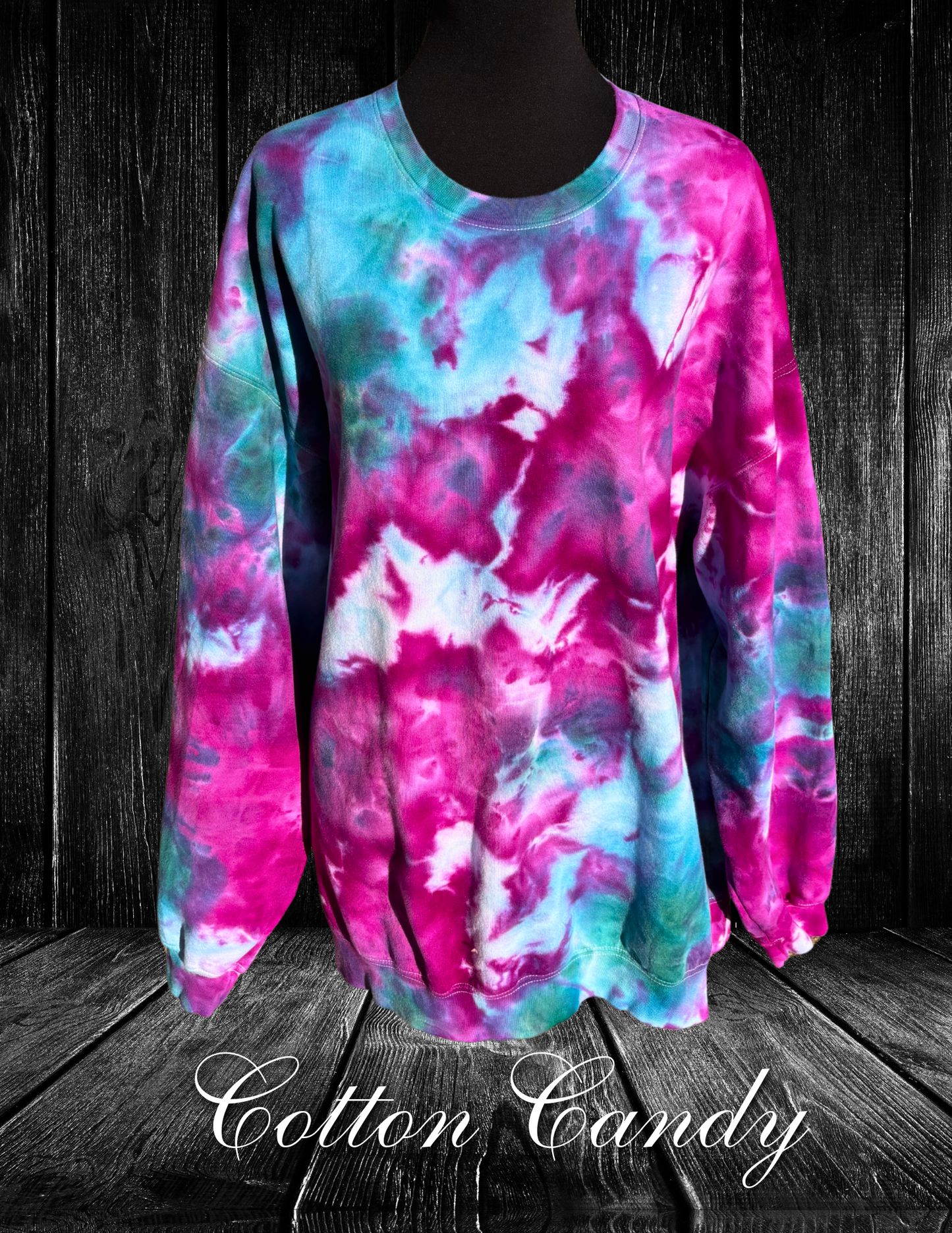 4X-Cotton Candy Sweatshirt