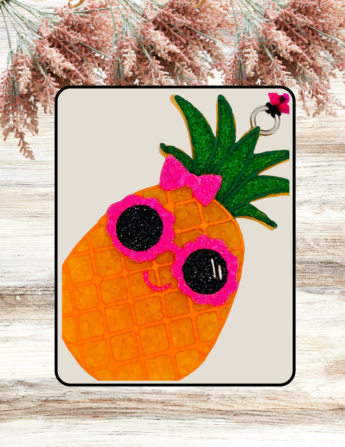 Freshie Pineapple Orange & Hot Pink