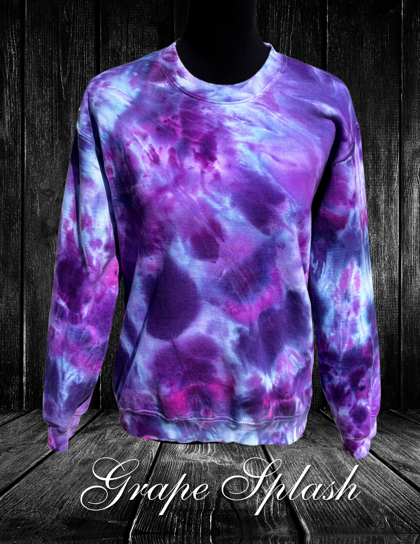 Sm-Grape Splash Sweatshirt