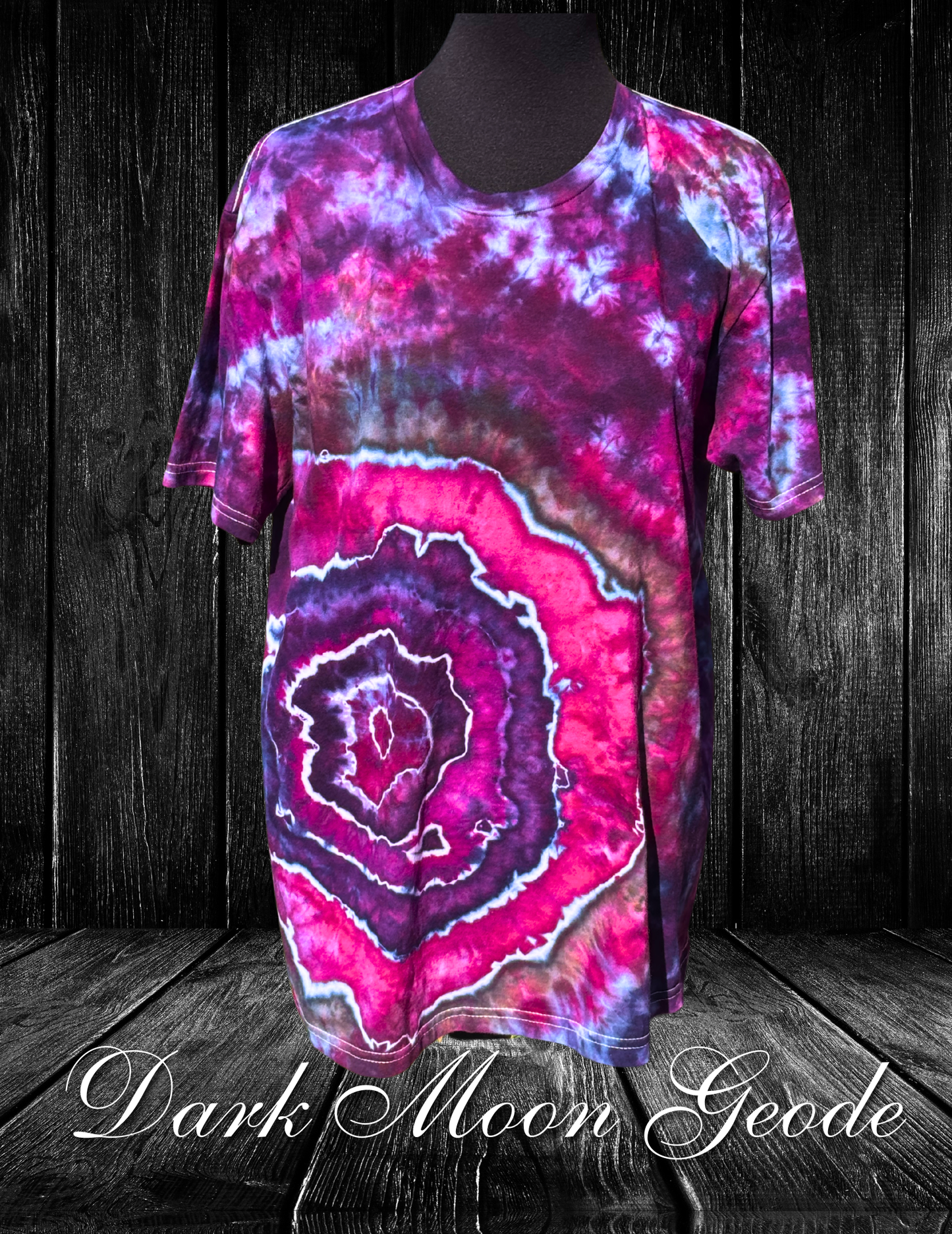 L-Dark Moon Geode T-Shirt