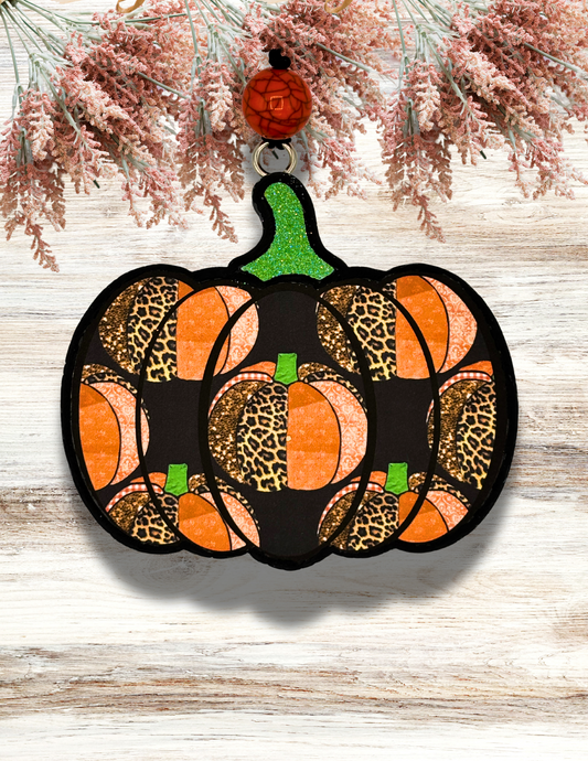 Freshie Fall Pumpkin Black Pumpkin Print