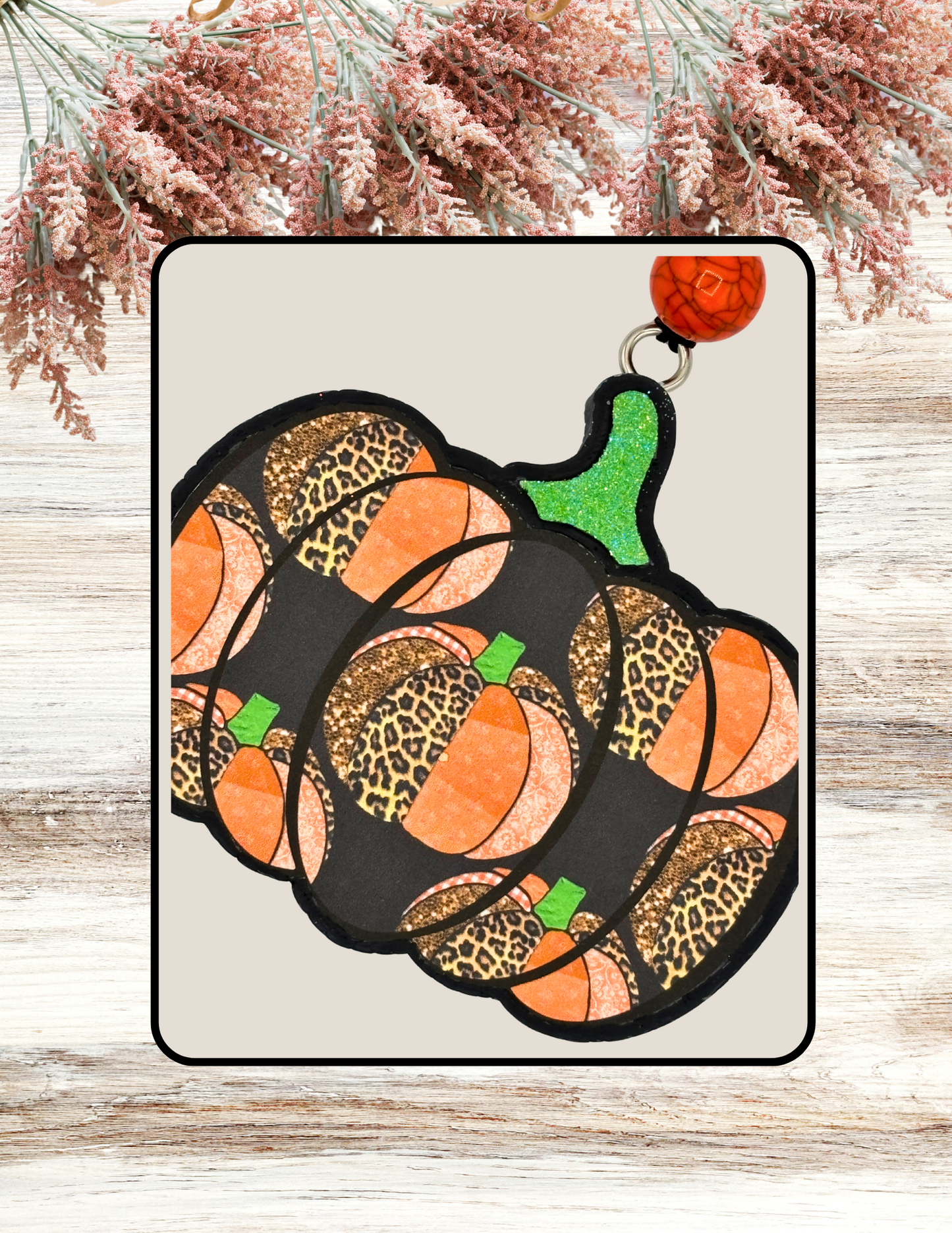 Freshie Fall Pumpkin Black Pumpkin Print