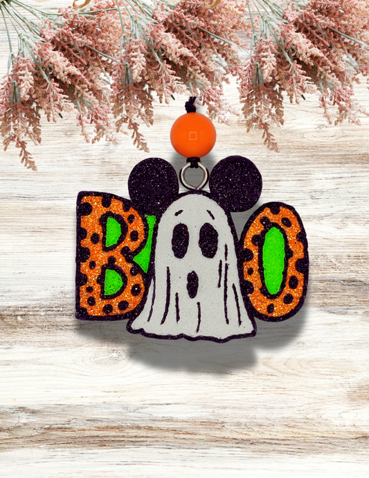 Freshie Boo MM Ghost Neon Orange Green