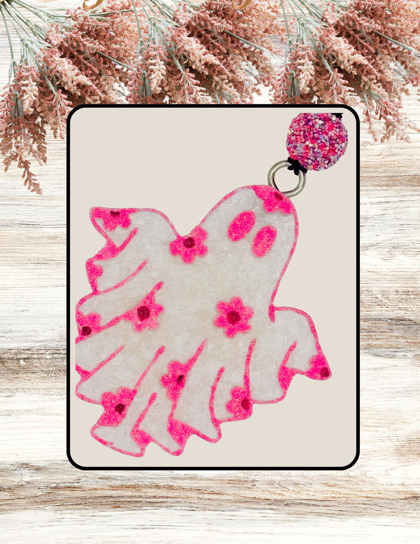 Freshie Floral Ghost Pink