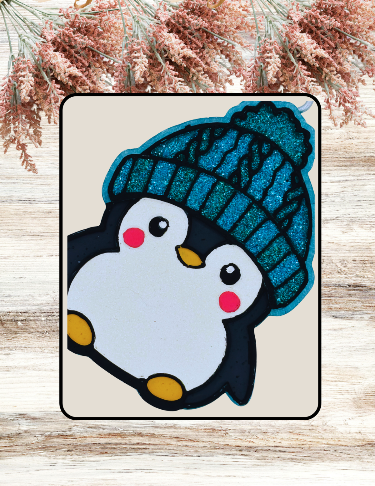 Freshie Penguin Knit Hat Teal