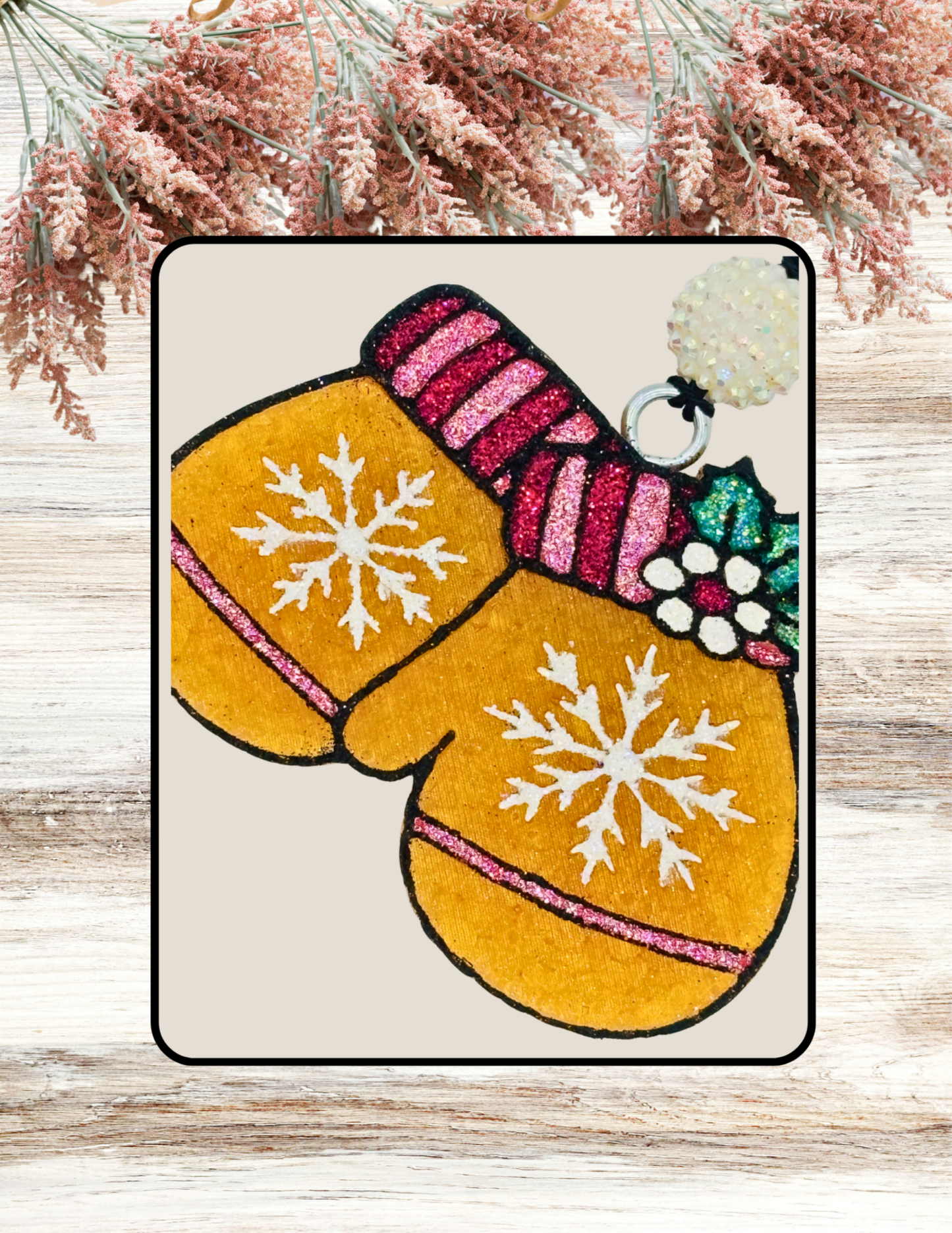 Freshie Winter Mittens Rose Gold