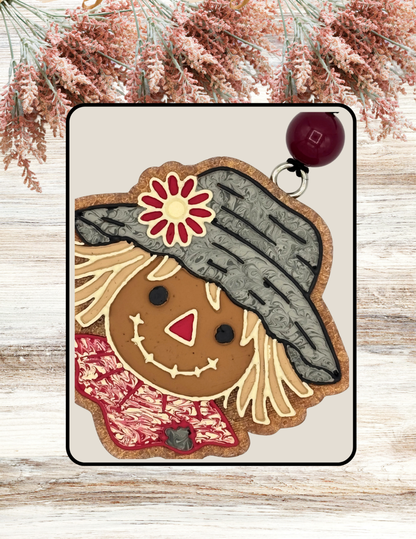 Freshie Scarecrow Gray Coral