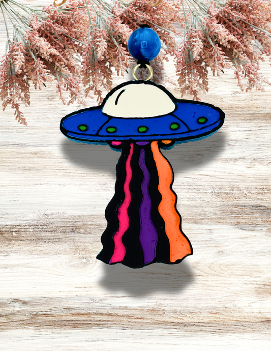 Freshie Alien Abduction Blue