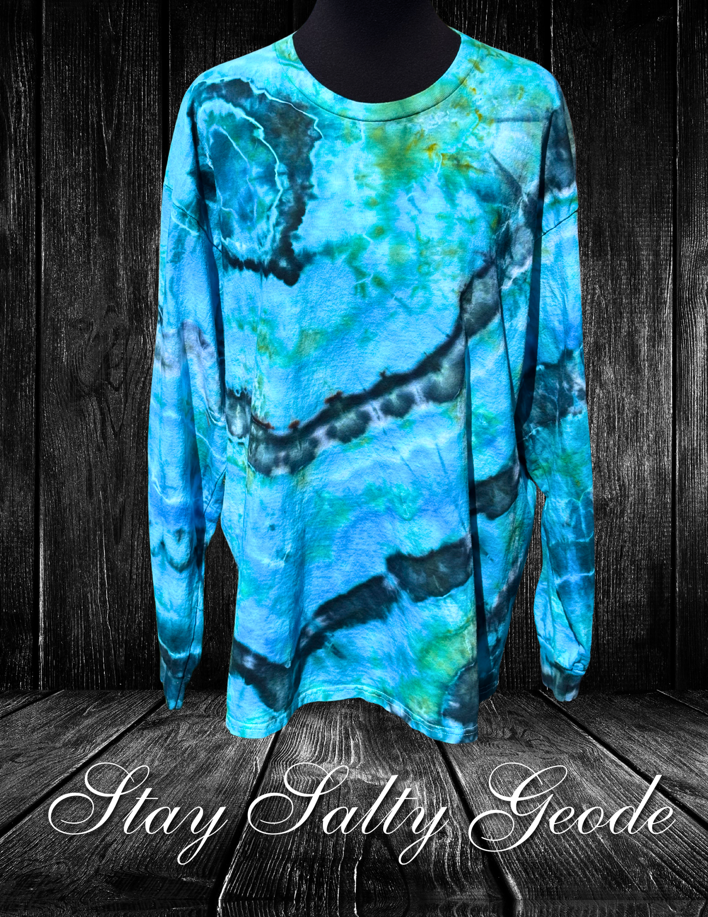 XL-Stay Salty Geode LS T-Shirt