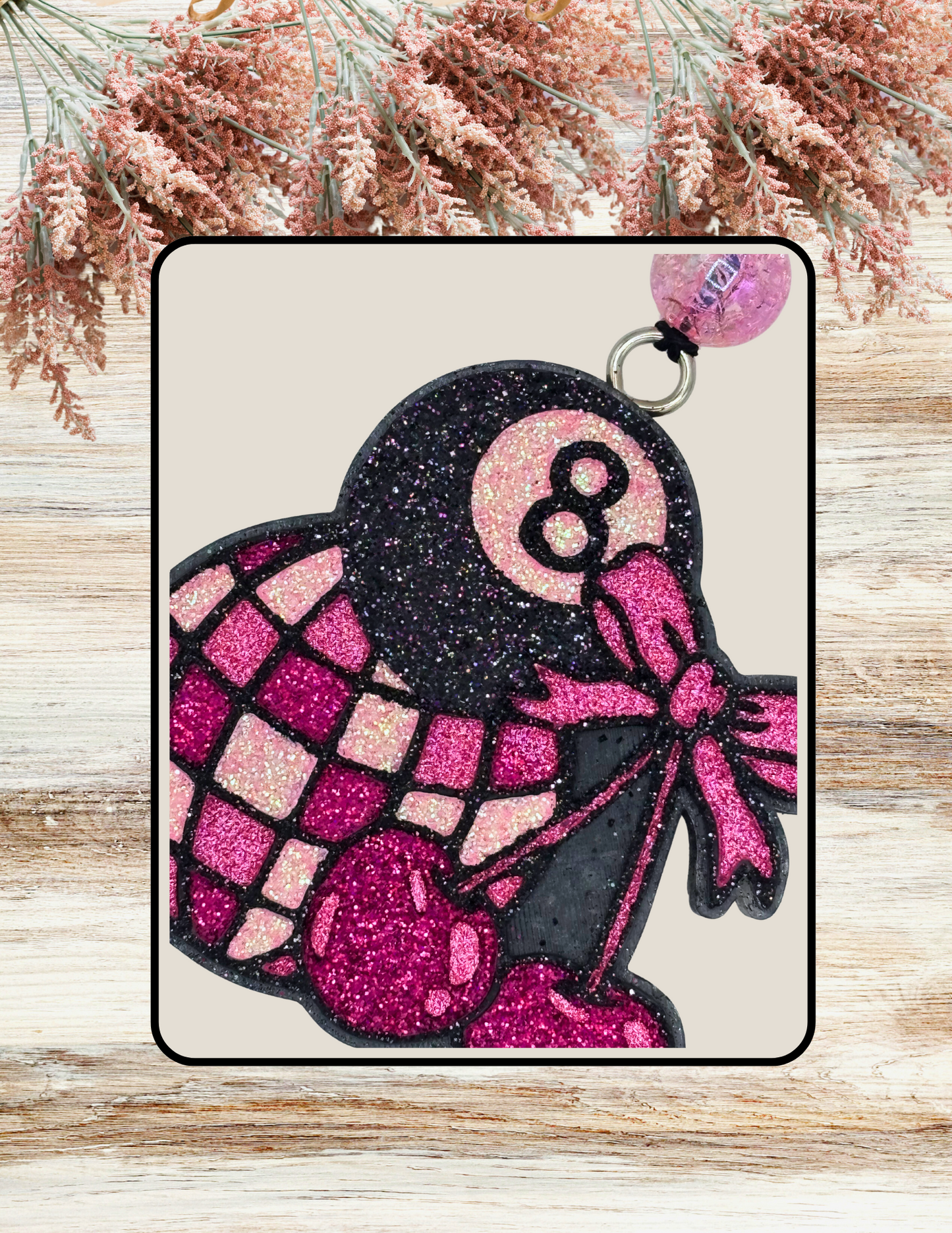 Freshie Disco Eight Ball Cherries Magenta