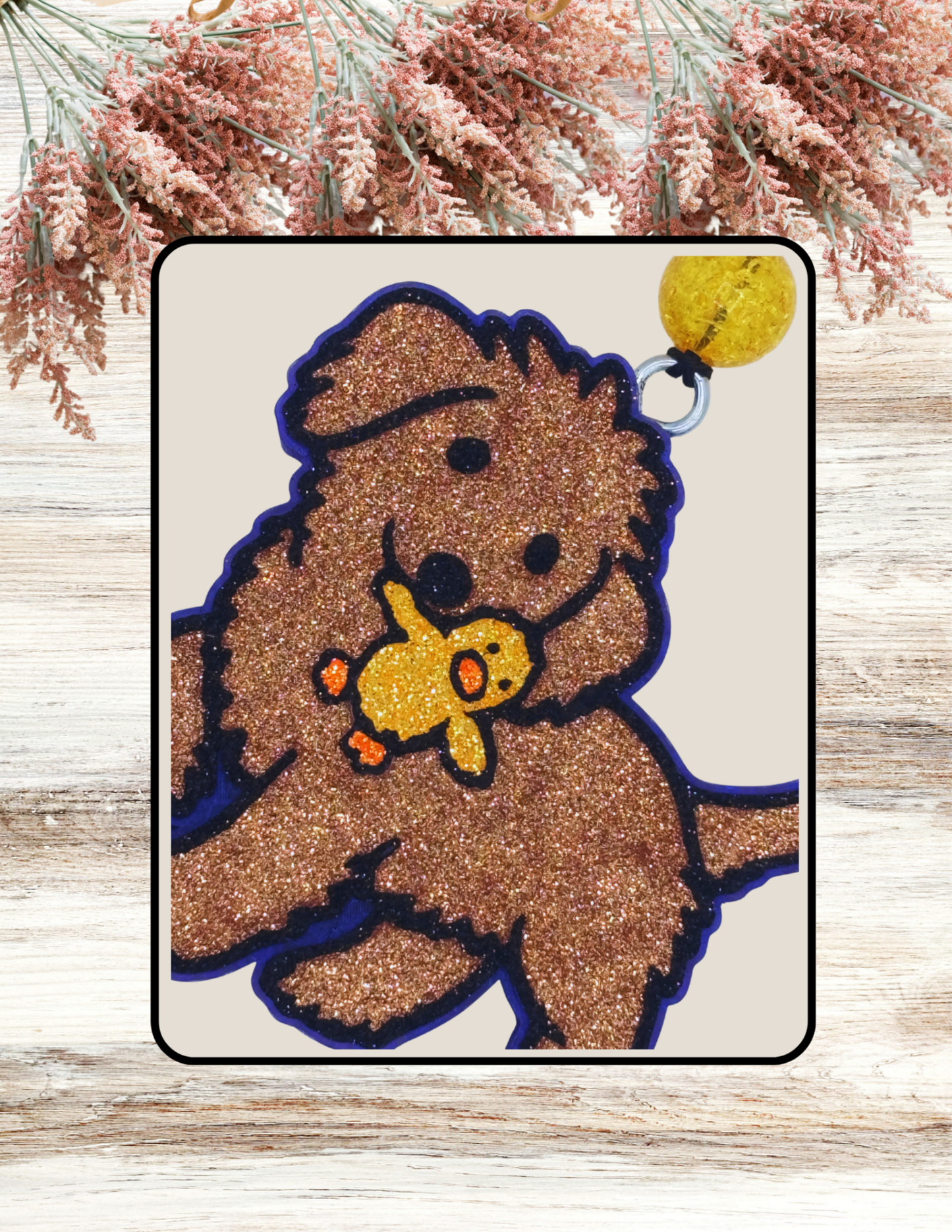 Freshie Dog with Duck Toy