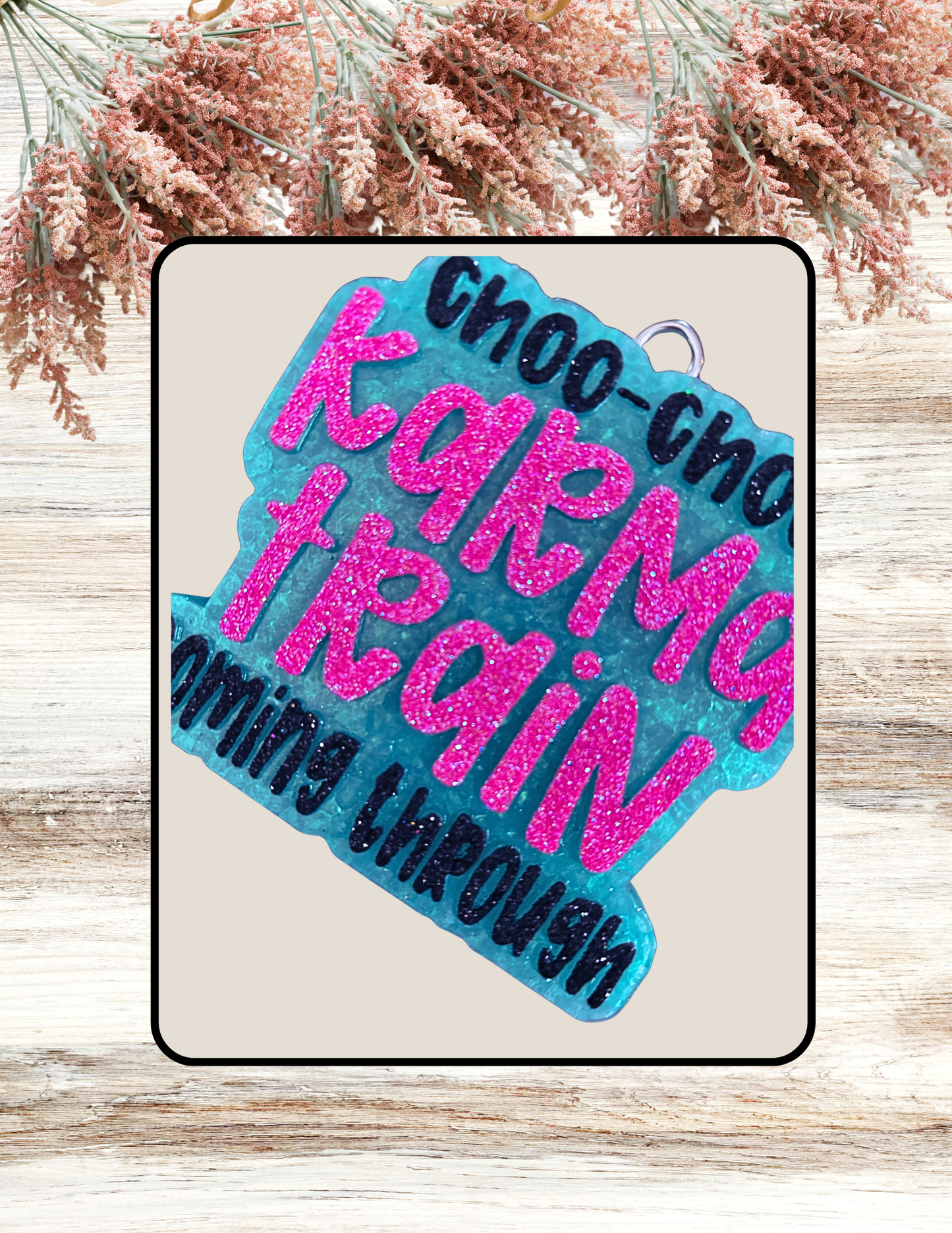 Freshie Choo Choo Karma Train Pink Teal