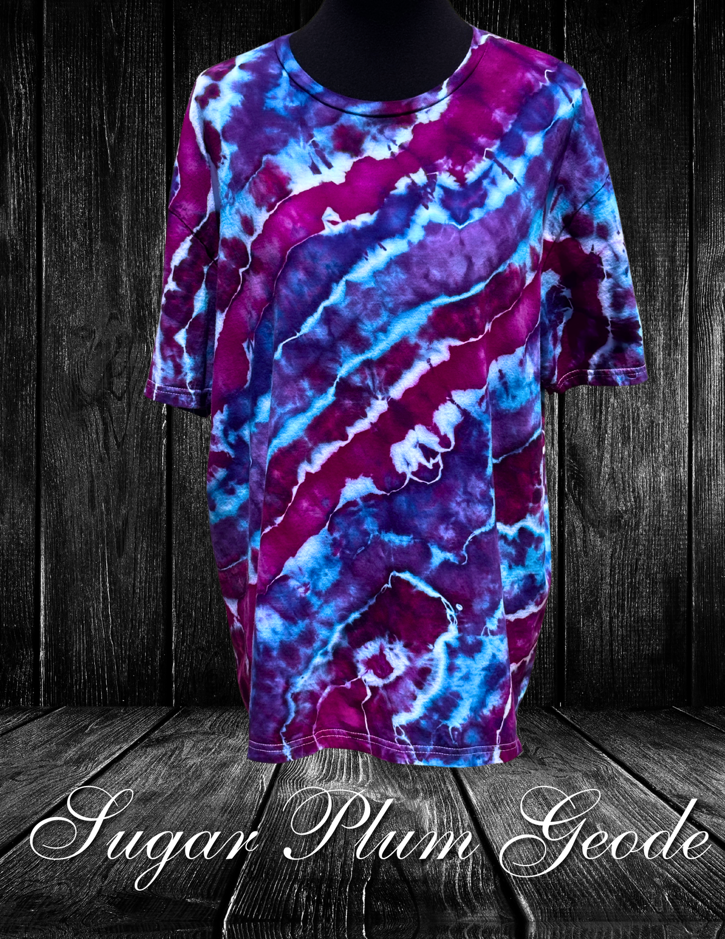 XL-Sugar Plum Geode T-Shirt