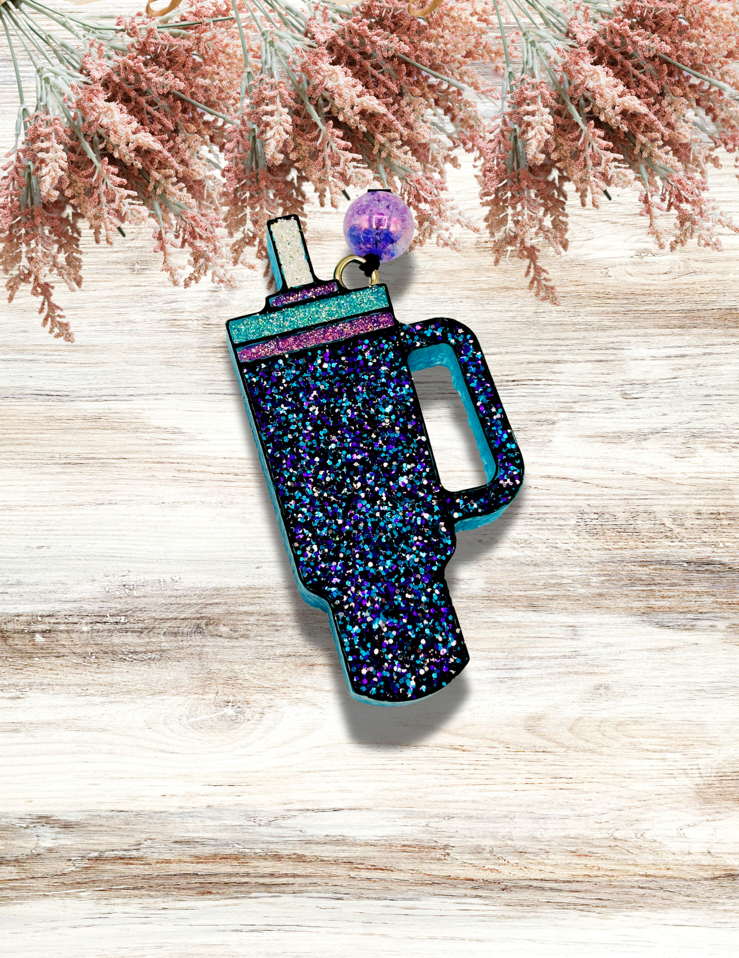 Freshie Tumbler Teal & Purple