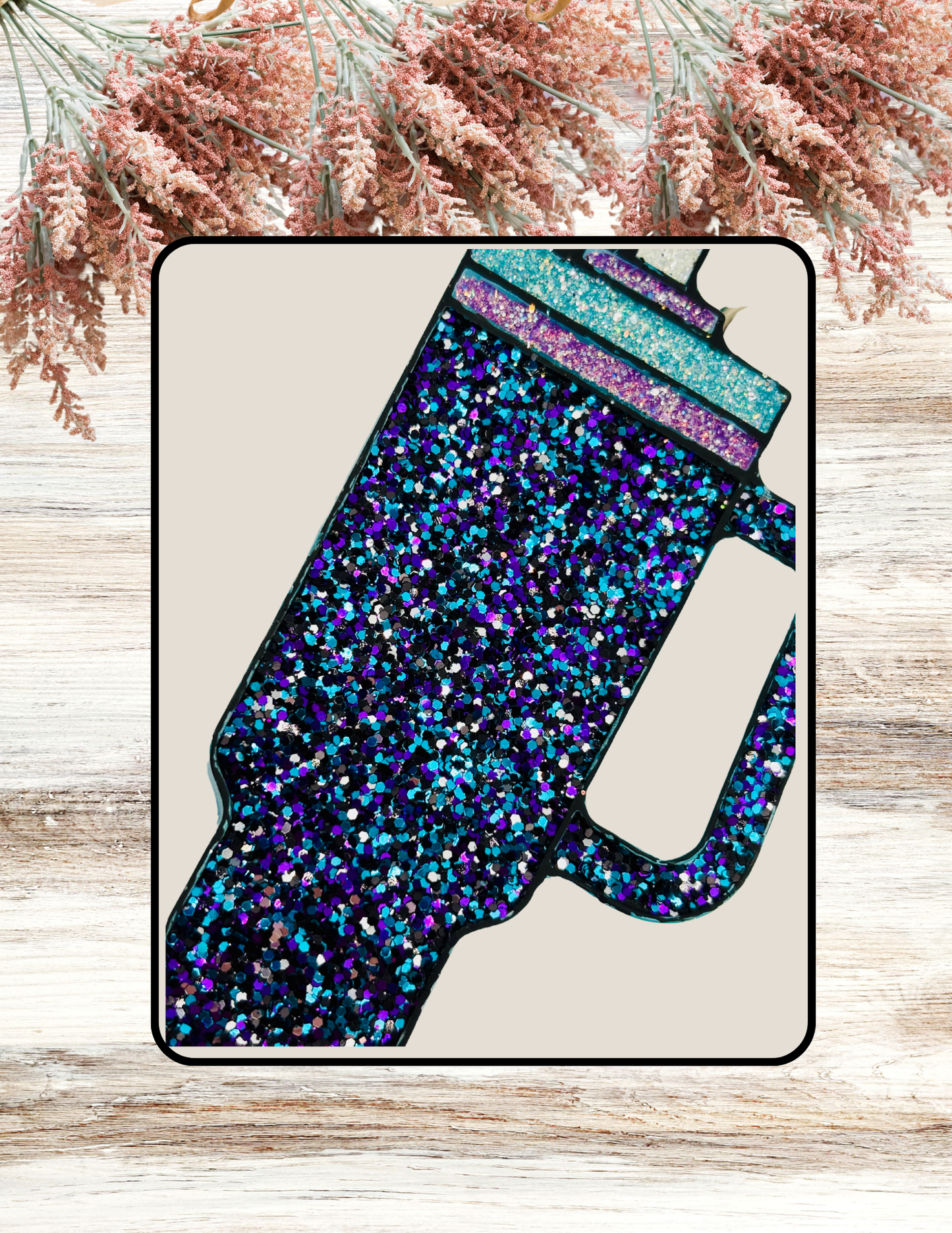 Freshie Tumbler Teal & Purple