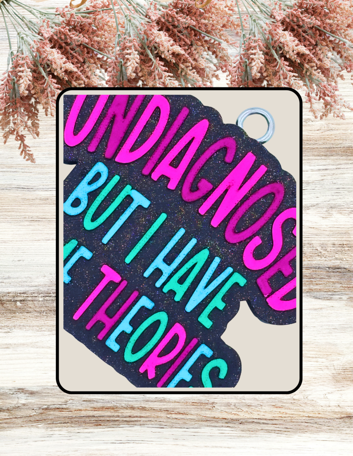 Freshie Undiagnosed Pink Teal