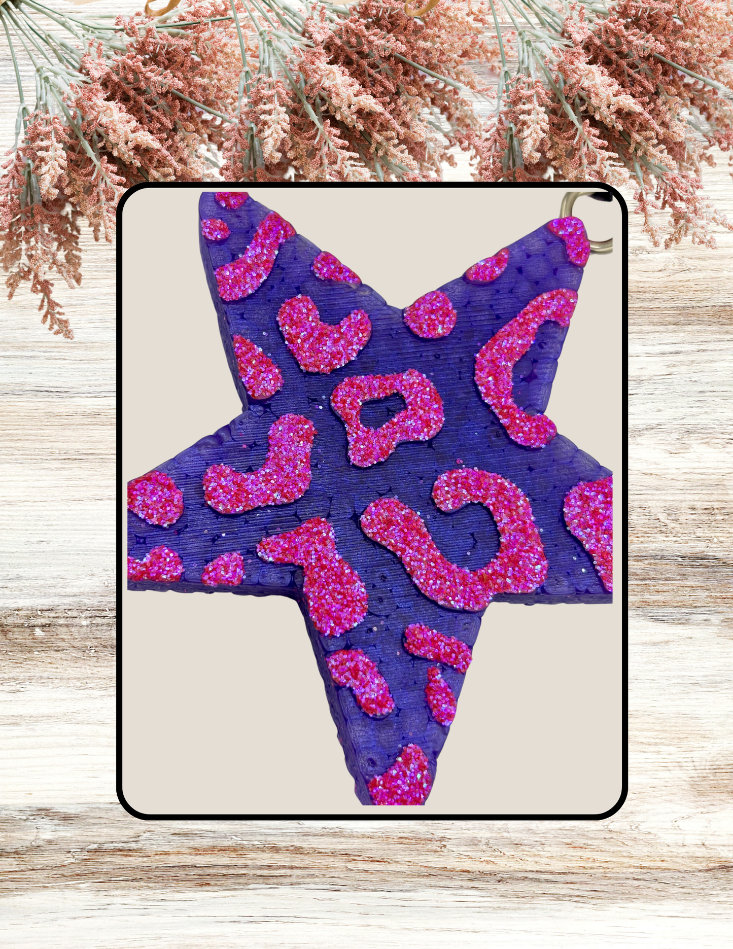 Freshie Leopard Star Purple & Pink