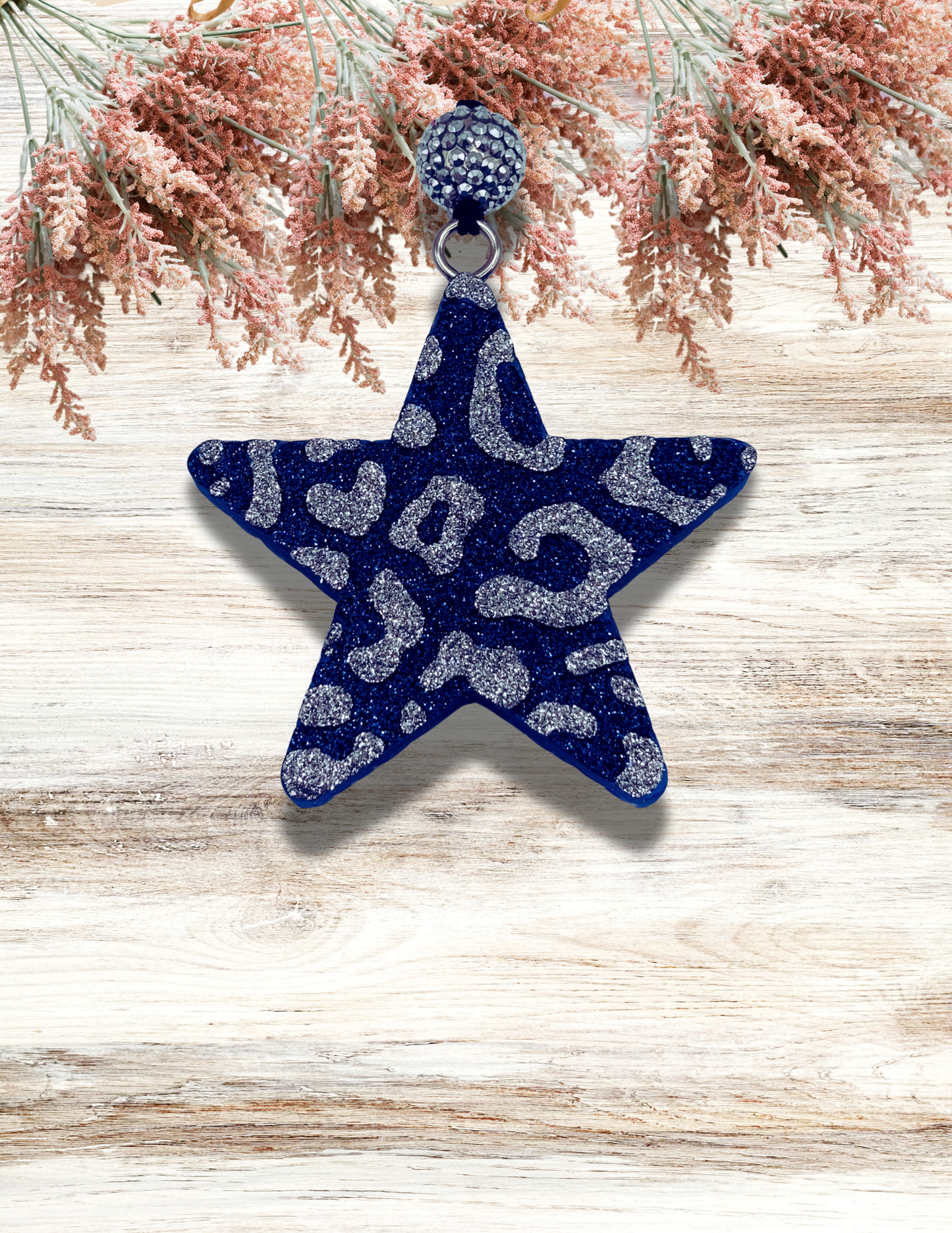 Freshie Leopard Star Blue & Silver