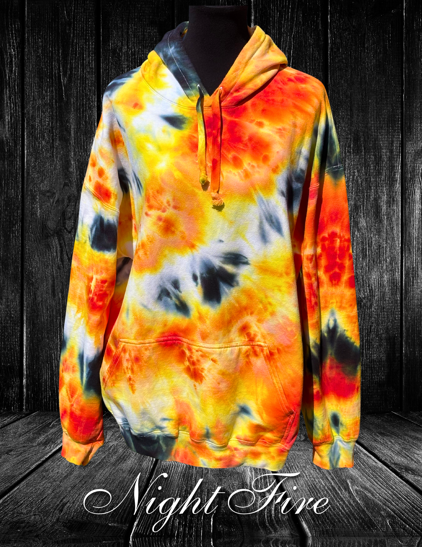 2X-Night Fire Hoodie
