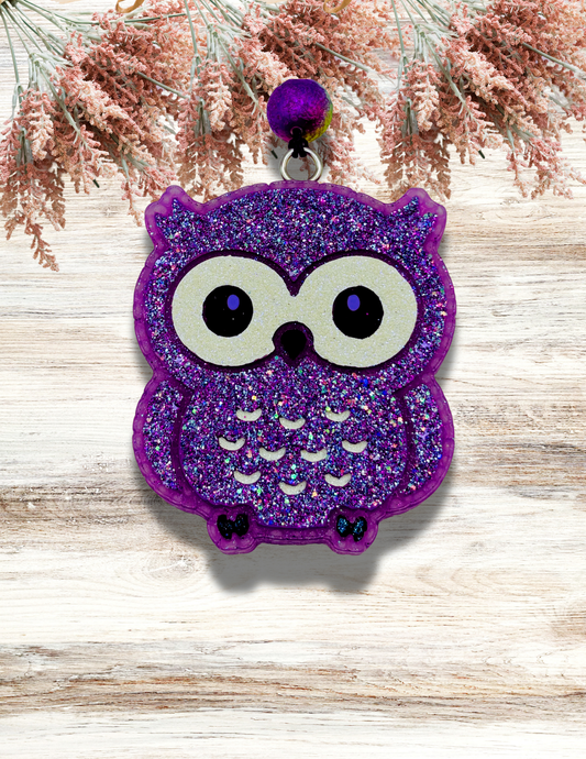 Freshie Cutie Owl Purple