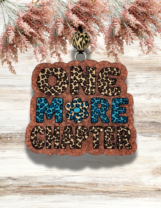 Freshie One More Chapter Tan Turquoise Leopard