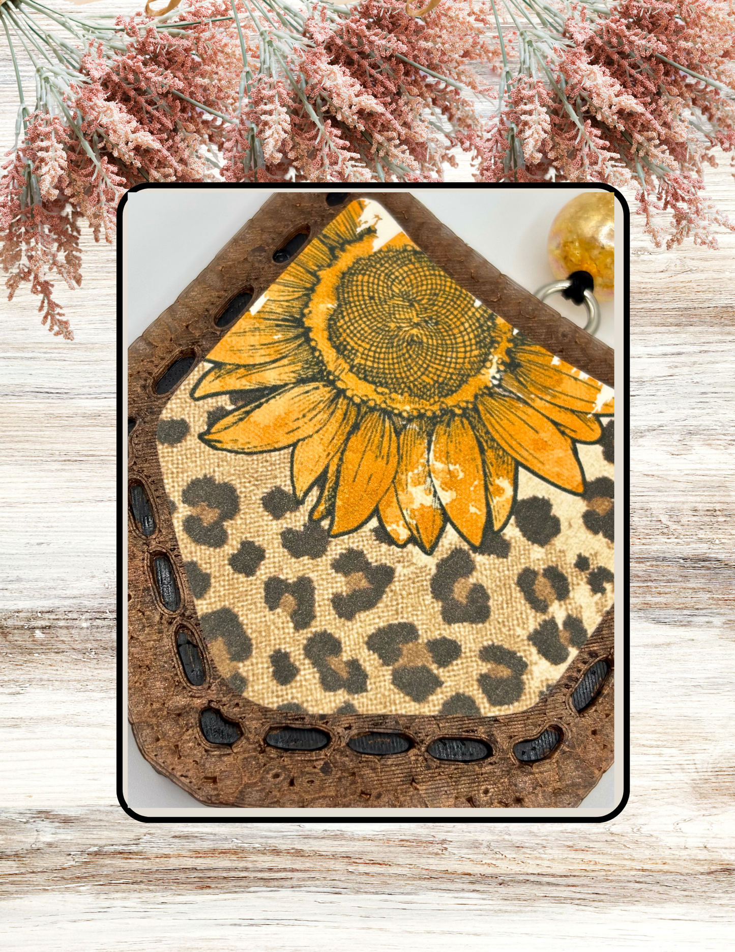 Freshie Pocket Leopard Sunflower