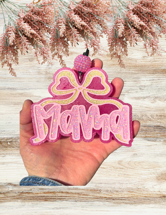 Freshie Mama Coquette Bow Pink