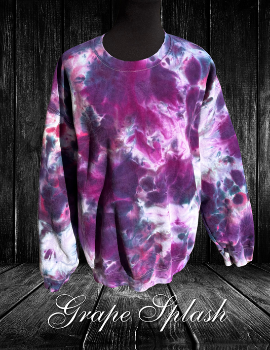 L-Grape Splash Sweatshirt