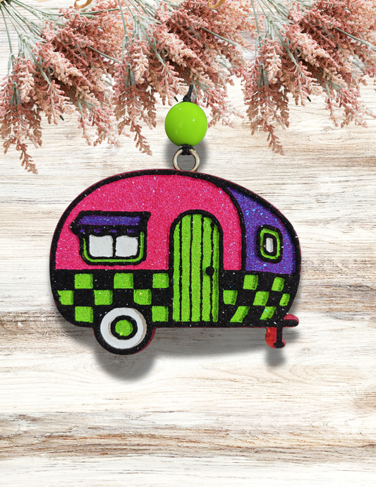 Freshie Camper Pink Purple Green