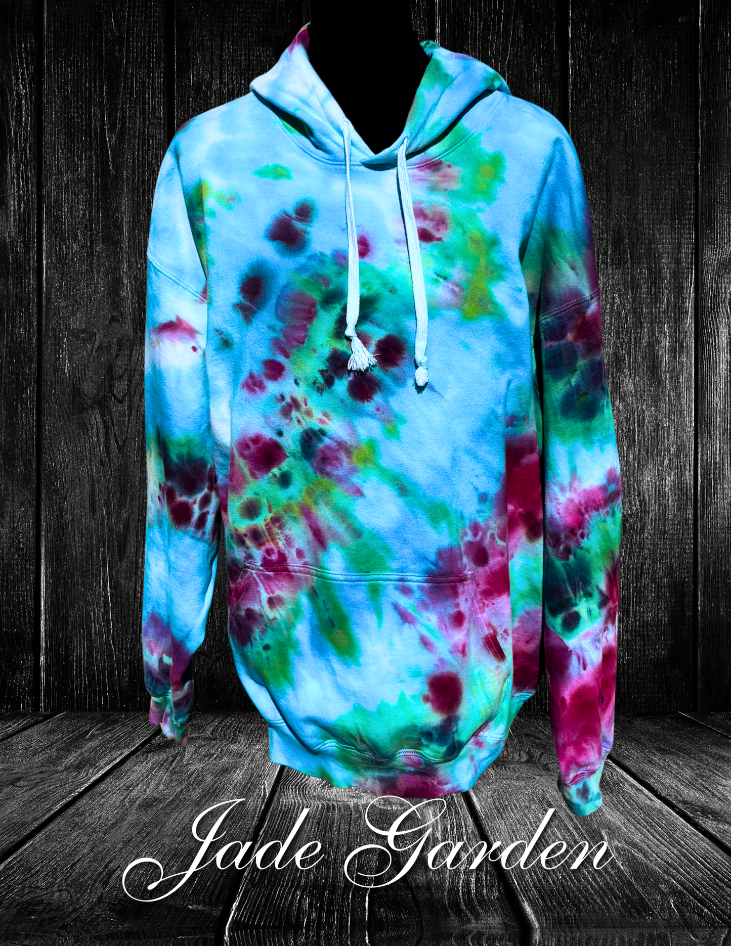 XL-Jade Garden Hoodie