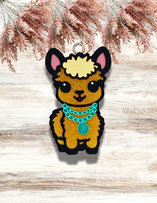 Freshie Boujee Llama Teal