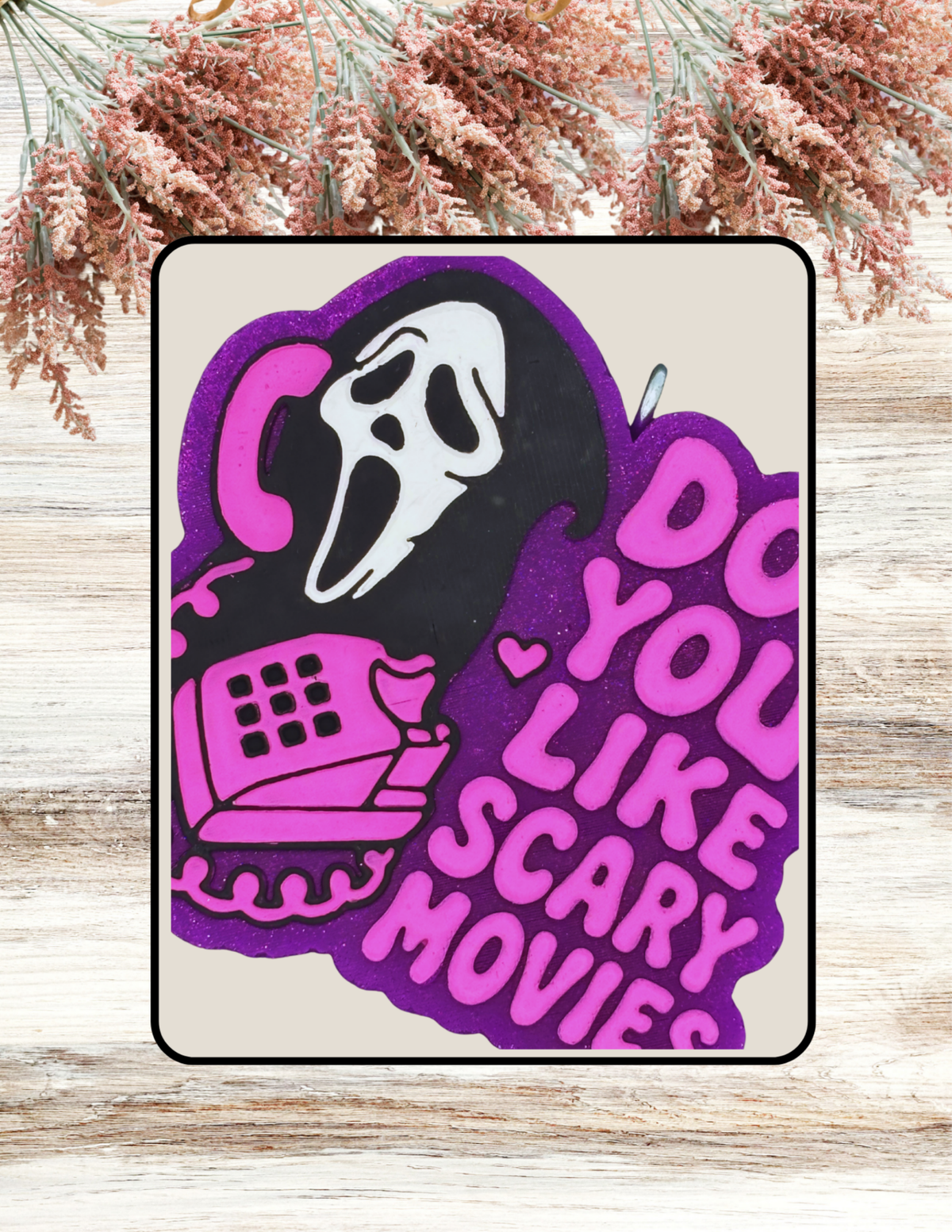 Freshie Scary Movies Neon Purple