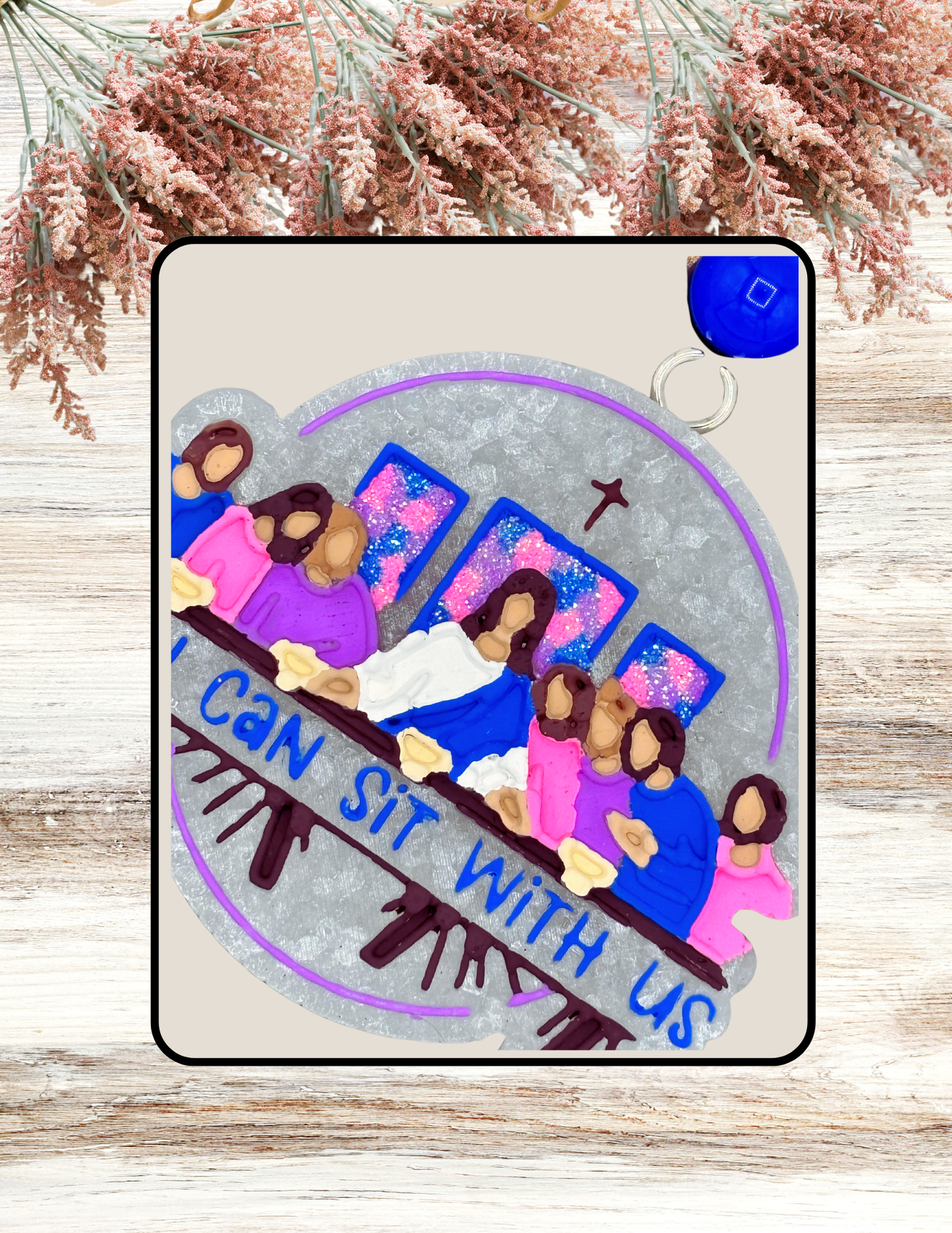 Freshie You Can Sit With Us Blue Pink