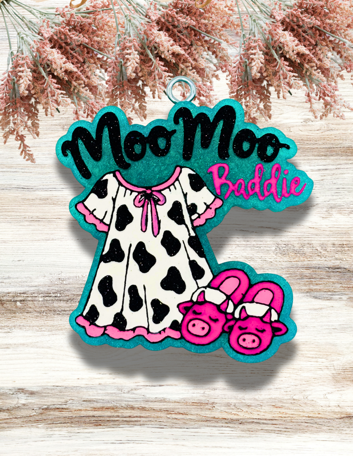 Freshie Moo Moo Baddie Pink